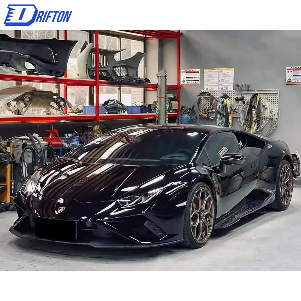 Vorsteiner Style Dry Carbon Fiber Side Skirt For Huracan LP610-4 2014-2017