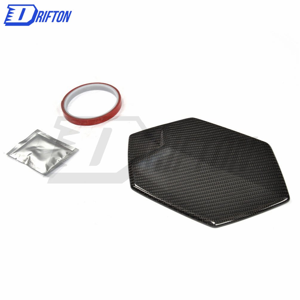 Dry Carbon Fiber Car Fuel Tank Cap Gas Cover For Lamborghini Aventador