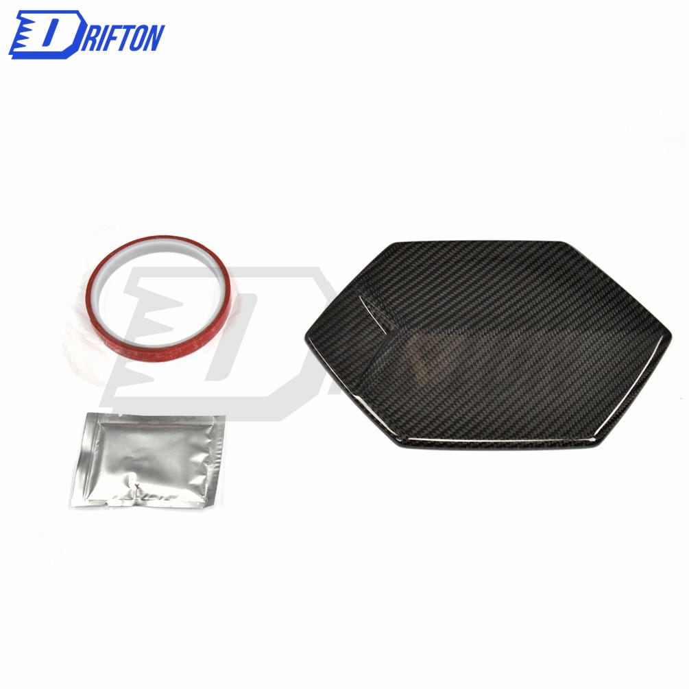 Dry Carbon Fiber Car Fuel Tank Cap Gas Cover For Lamborghini Aventador