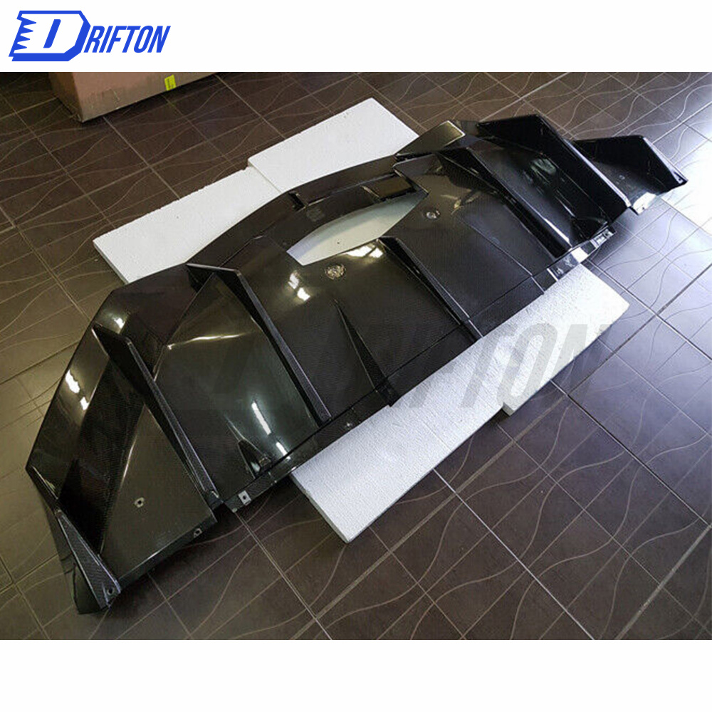 Mansory Style Carbon Fiber Rear Diffuser For Lamborghini Aventador
