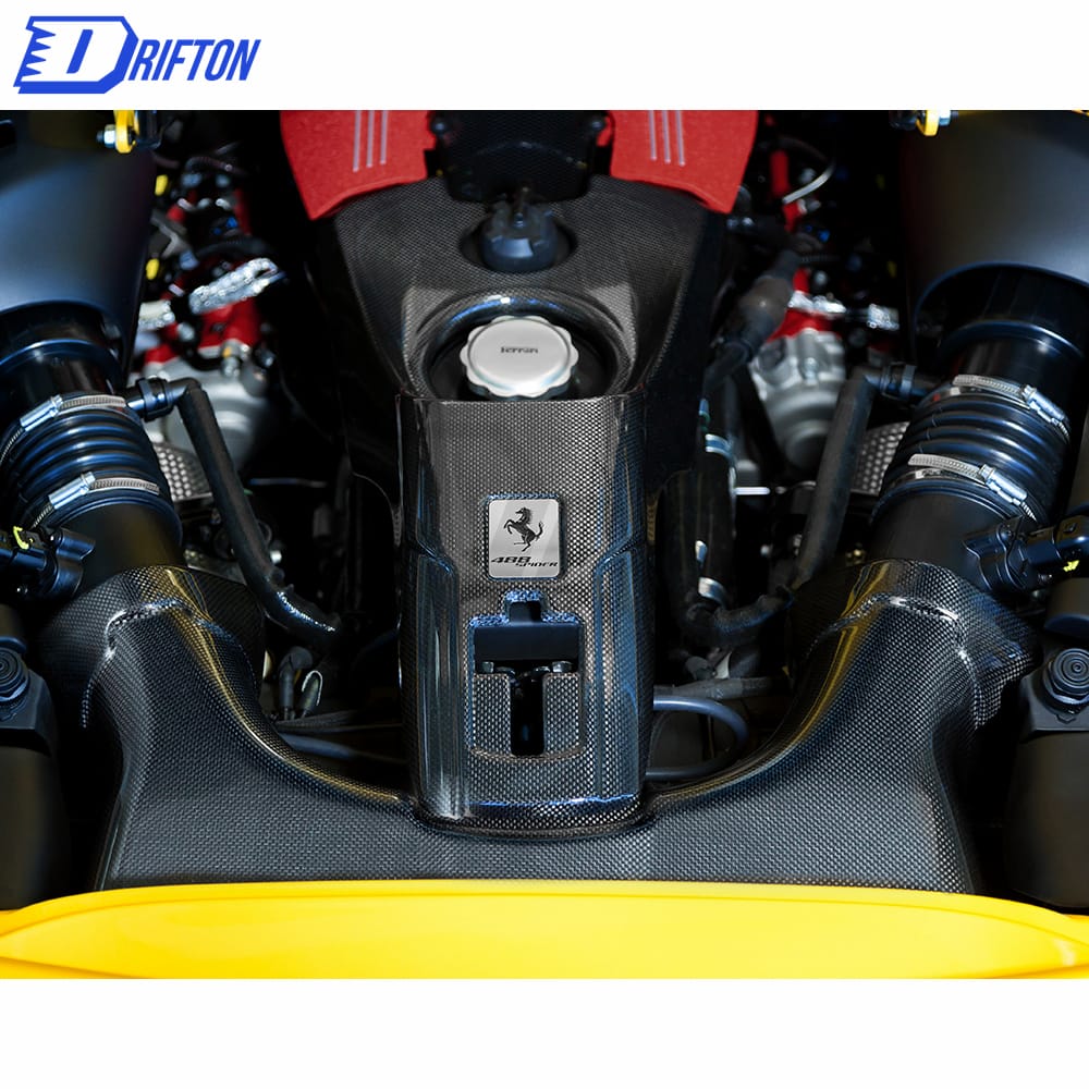 Capristo-Style Dry Carbon Fiber Airbox For Ferrari 488 GTB 2015-2018