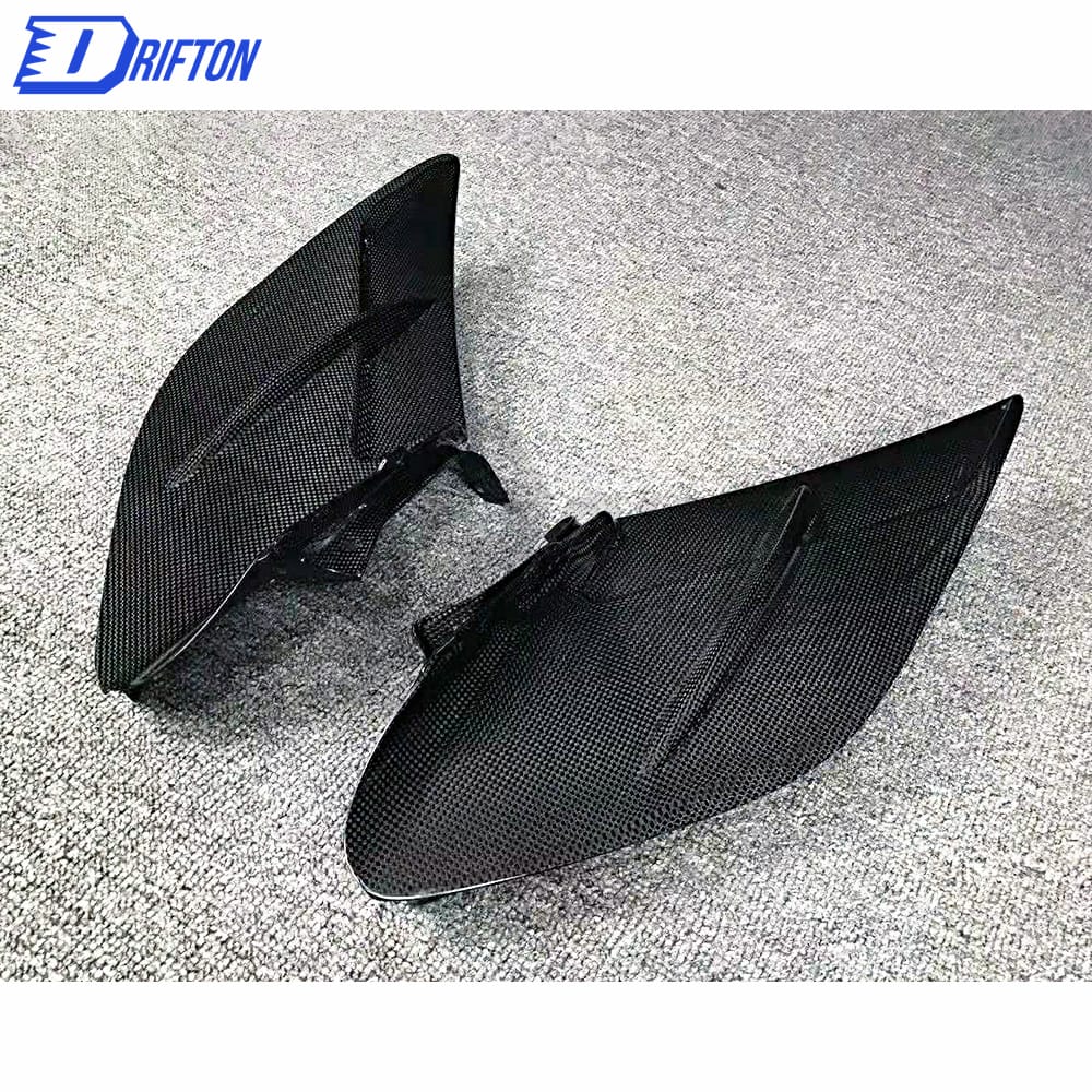 Capristo-Style Dry Carbon Fiber Side Air Intake Panels For Ferrari 488 GTB 2015-2018