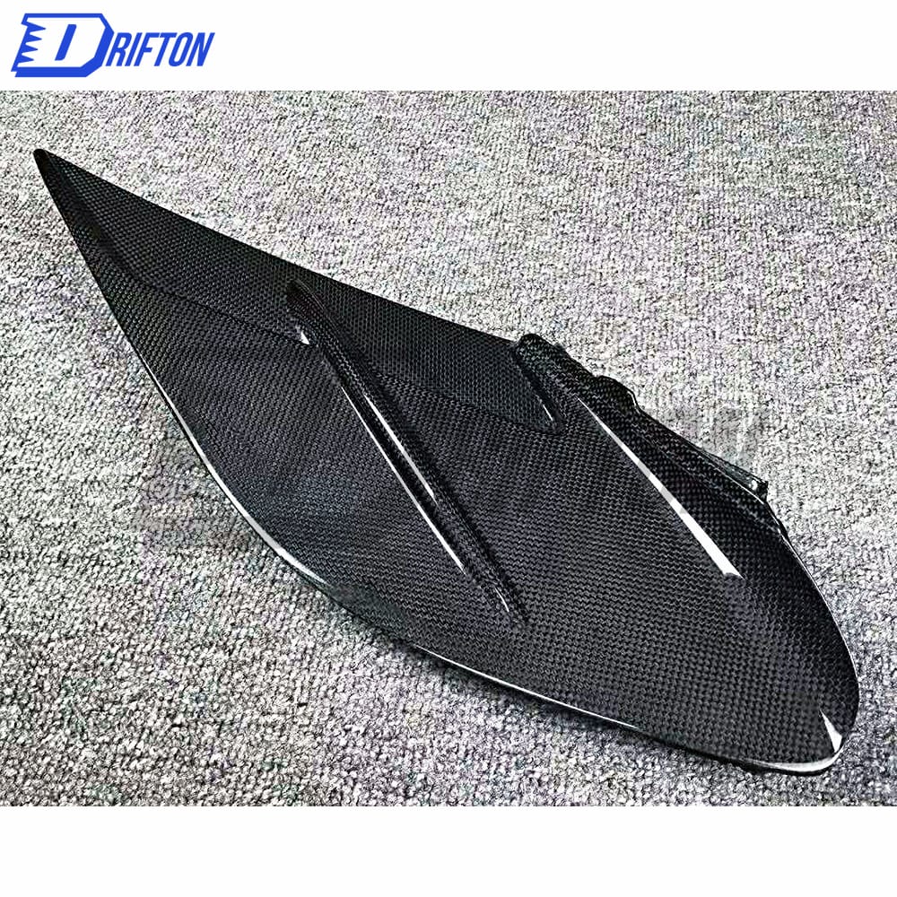 Capristo-Style Dry Carbon Fiber Side Air Intake Panels For Ferrari 488 GTB 2015-2018