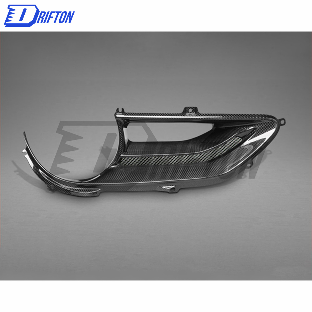 Capristo-Style Dry Carbon Fiber Tail Light Covers For Ferrari 488 GTB 2015-2018
