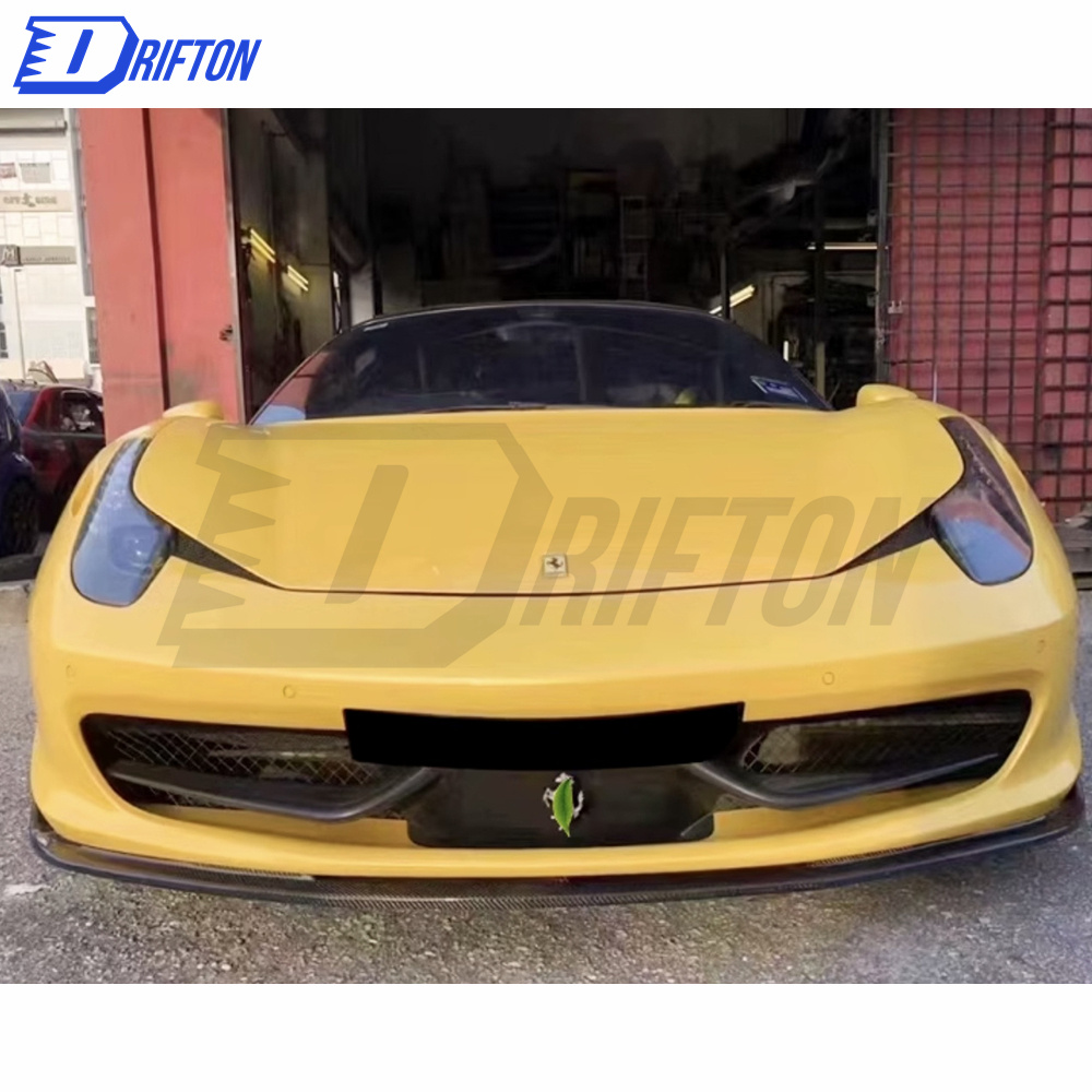 Carbon Fiber Front Lip For Ferrari 458 Italy 2011-2016