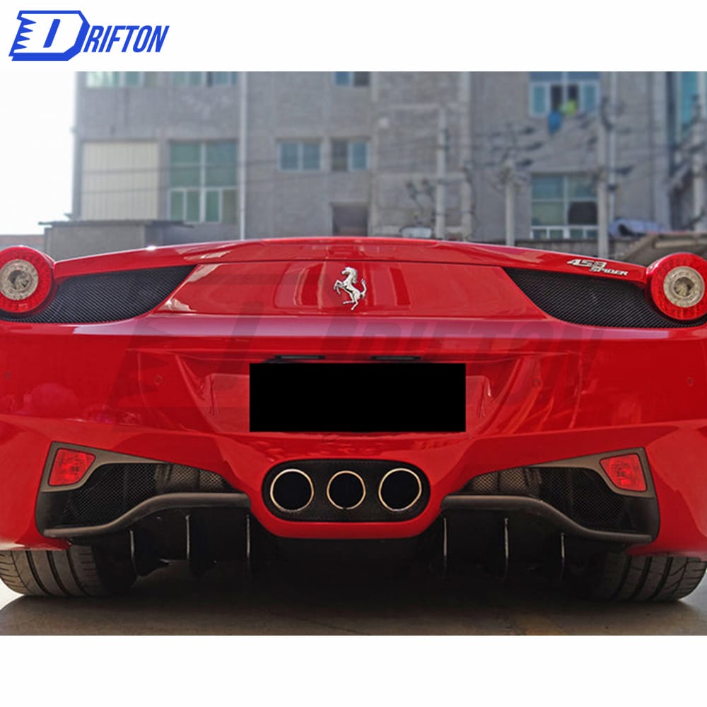 Carbon Fiber Rear Diffuser For Ferrari 458 Italy 2011-2016