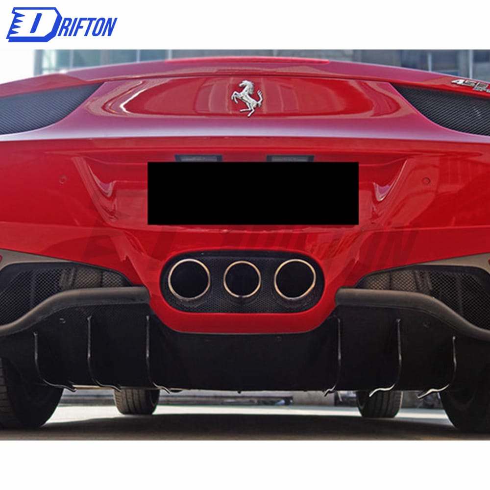Carbon Fiber Rear Diffuser For Ferrari 458 Italy 2011-2016