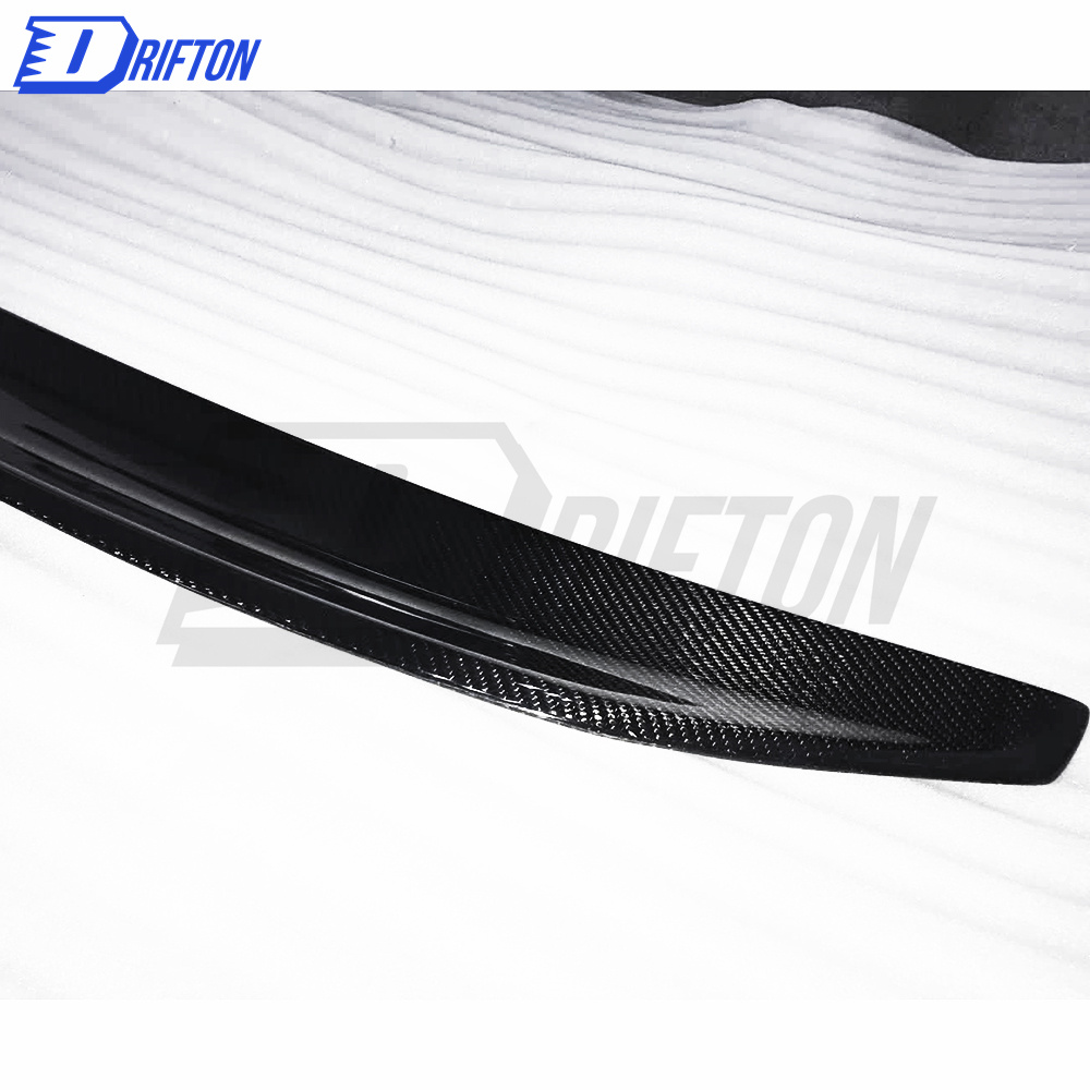 DMC Style Carbon Fiber Rear Spoiler Trunk Wing For Ferrari F12 2013-2017