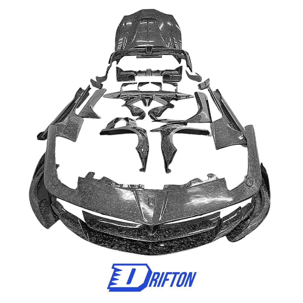 Mansory Style Forged Carbon Fiber Body Kit For Ferrari 488 2015-2018