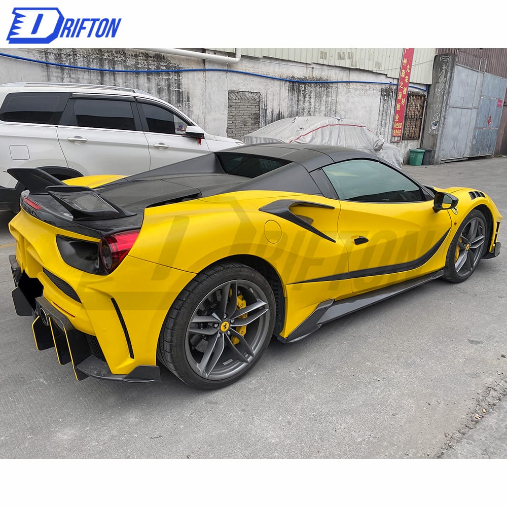 Mansory Style Forged Carbon Fiber Body Kit For Ferrari 488 2015-2018