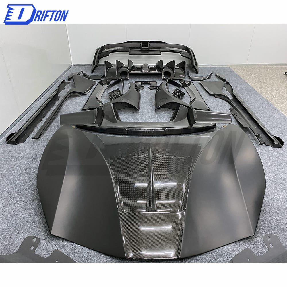 Mansory Style Half Carbon Fiber Body Kit For Ferrari 488 2015-2018