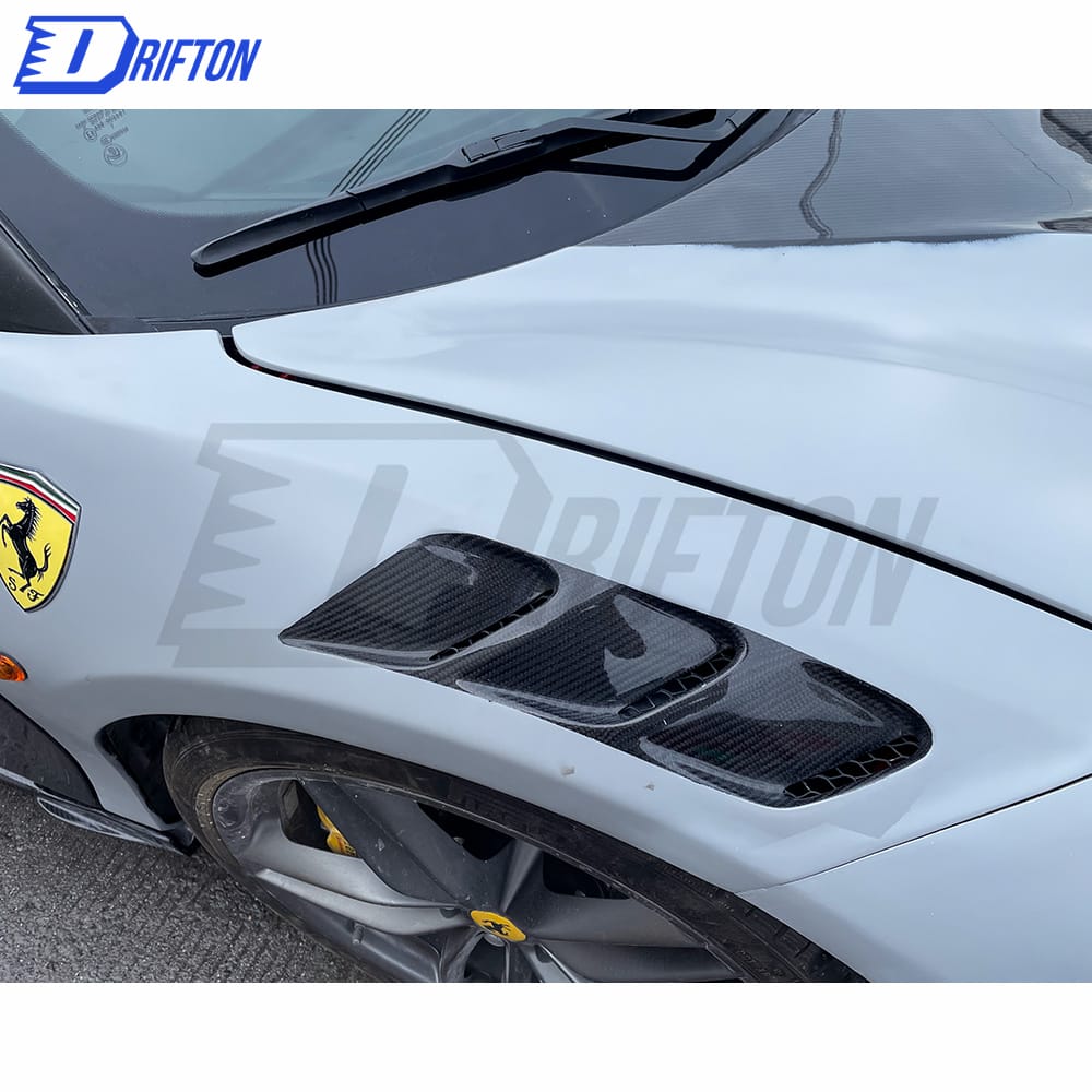 Mansory Style Half Carbon Fiber Hood For Ferrari 488 2015-2018