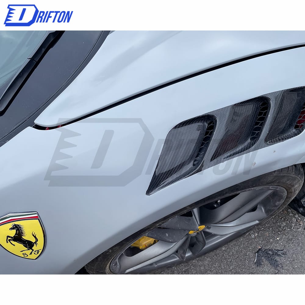 Mansory Style Half Carbon Fiber Hood For Ferrari 488 2015-2018