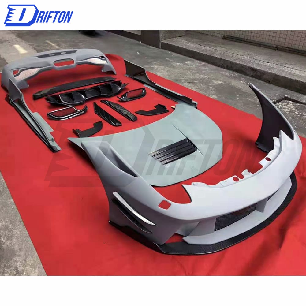 Prior Design Style Glass Fiber Car Body Kit For Ferrari 458 2011-2016