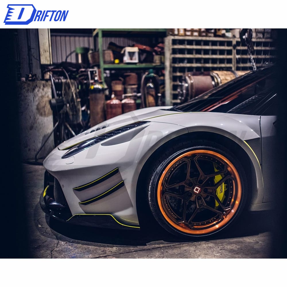 Prior Design Style Glass Fiber Car Body Kit For Ferrari 458 2011-2016