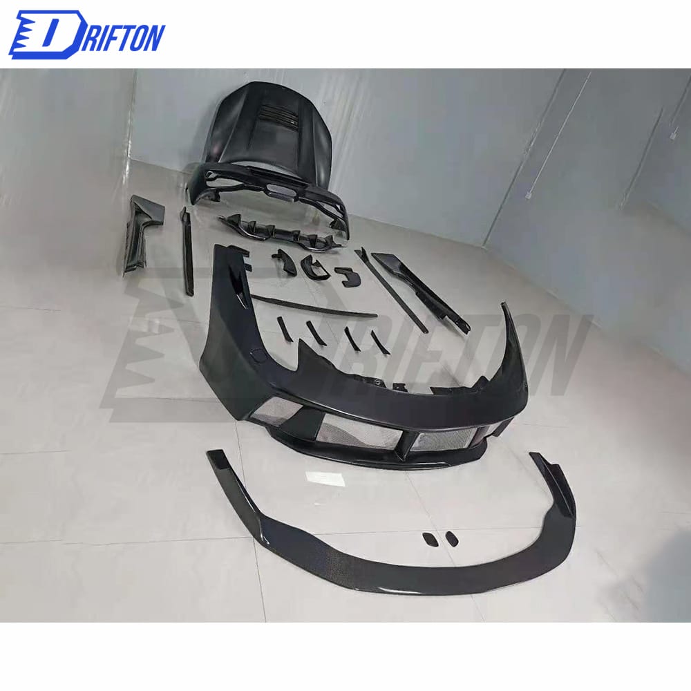 Prior Design Style Half Carbon Fiber Car Body Kit For Ferrari 458 2011-2016