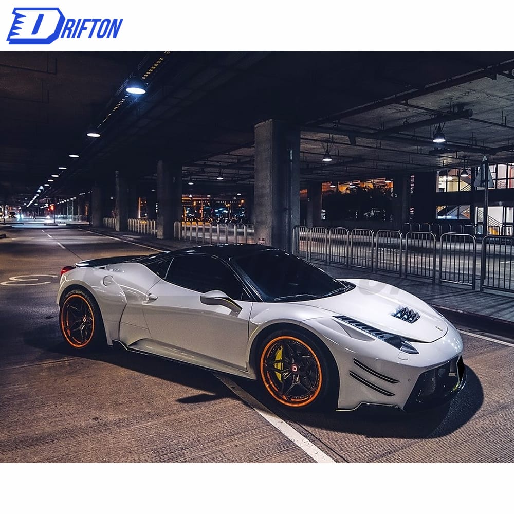 Prior Design Style Half Carbon Fiber Car Body Kit For Ferrari 458 2011-2016