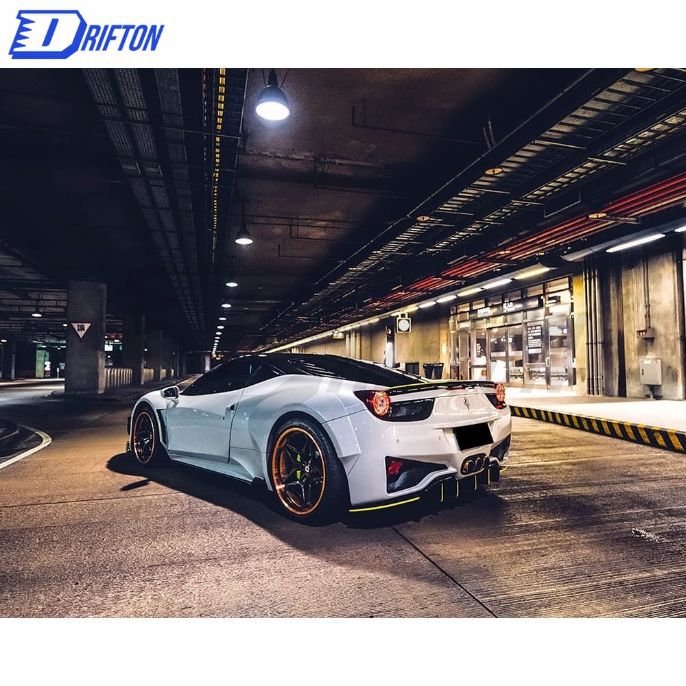 Prior Design Style Half Carbon Fiber Car Body Kit For Ferrari 458 2011-2016