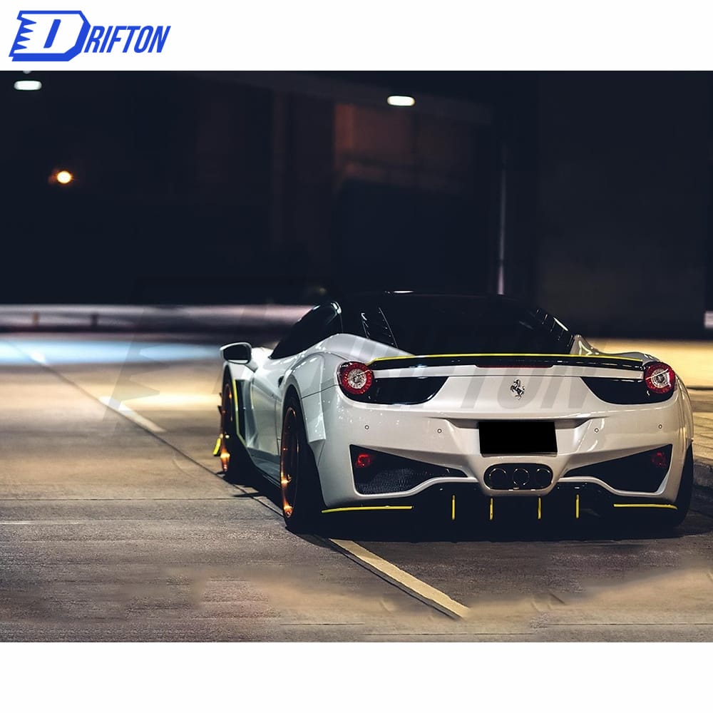 Prior Design Style Half Carbon Fiber Car Body Kit For Ferrari 458 2011-2016
