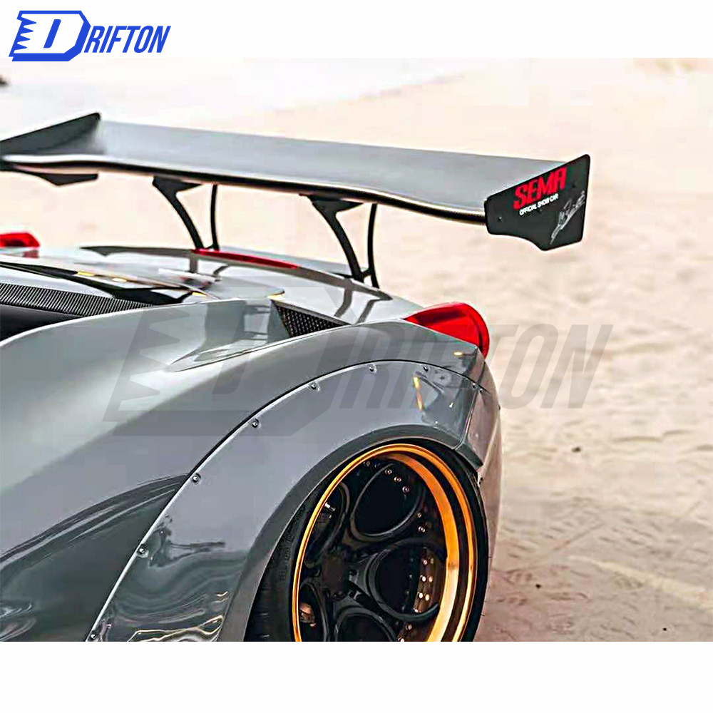 SVR Style Carbon Fiber Rear Spoiler For Ferrari 458 Italy Speciale Spyder 2011-2016