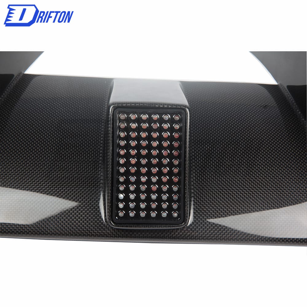 MS Type Dry Carbon Fiber Rear Bumper Extension & Diffuser For Ferrari 812 2017-2018