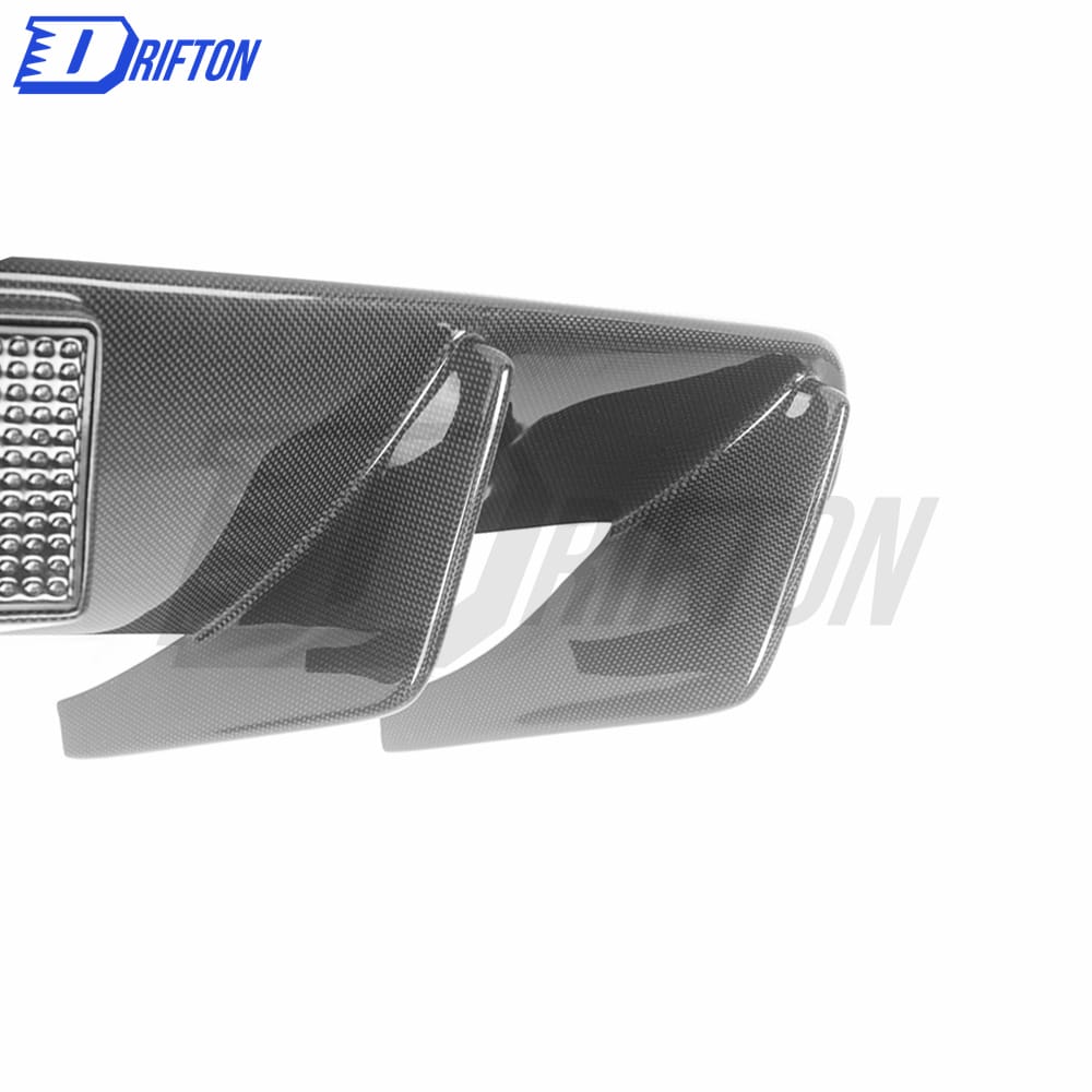 MS Type Dry Carbon Fiber Rear Bumper Extension & Diffuser For Ferrari 812 2017-2018