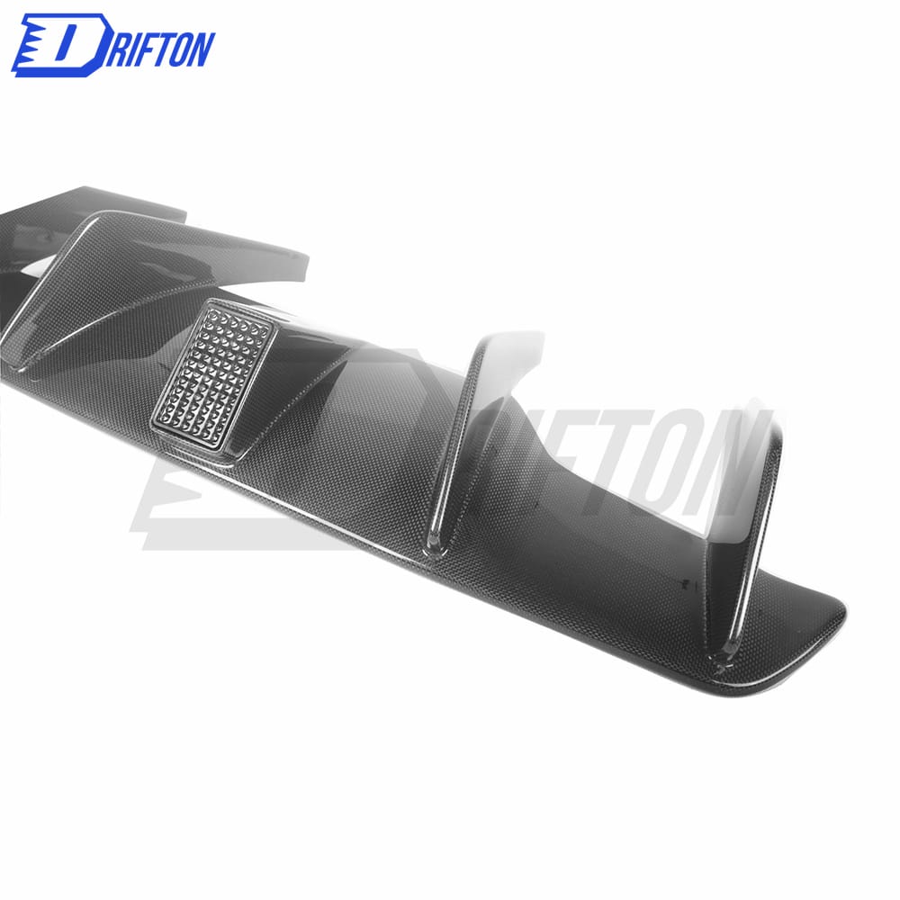 MS Type Dry Carbon Fiber Rear Bumper Extension & Diffuser For Ferrari 812 2017-2018