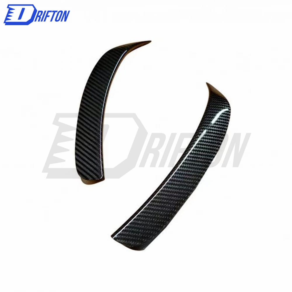 Novitec Style Dry Carbon Fiber Front Bumper Canards For Ferrari F8 2020-2022