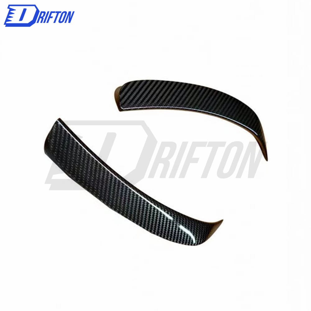 Novitec Style Dry Carbon Fiber Front Bumper Canards For Ferrari F8 2020-2022