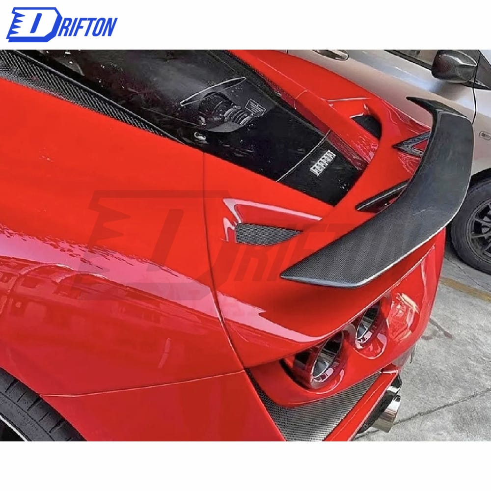 Novitec Style Dry Carbon Fiber Spoiler Wing For Ferrari F8 2020-2022