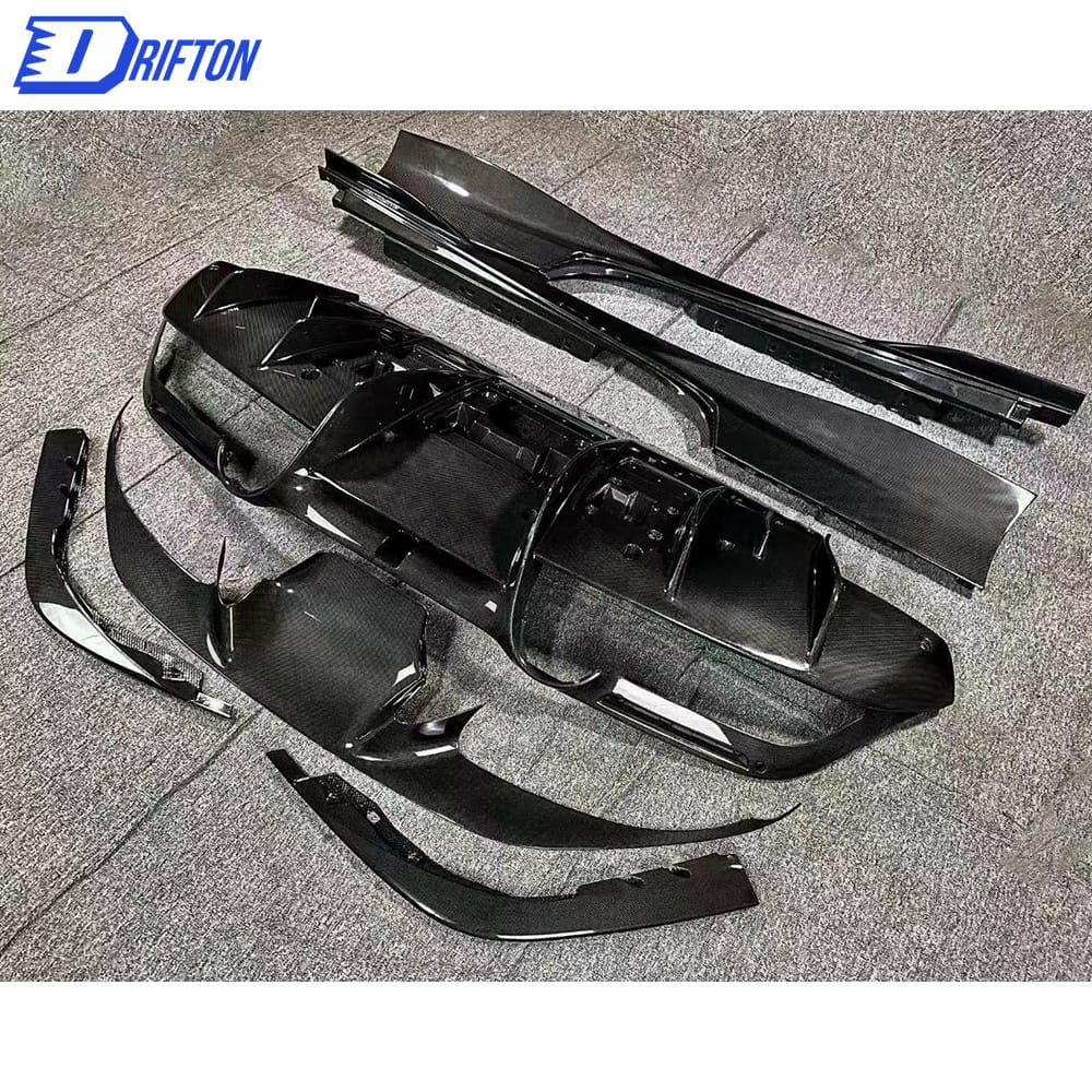 Novitec Style Dry Carbon Fiber Rear Diffuser For Ferrari F8 2020-2022