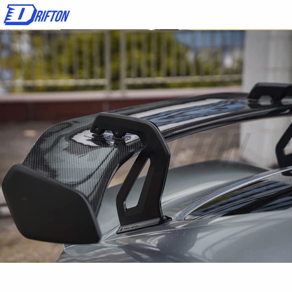 GT4RS Style Carbon Fiber Rear GT Spoiler For Porsche 718 Cayman Boxster 2016-2020