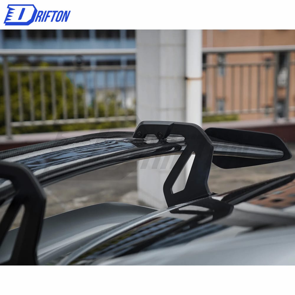 GT4RS Style Carbon Fiber Rear GT Spoiler For Porsche 718 Cayman Boxster 2016-2020