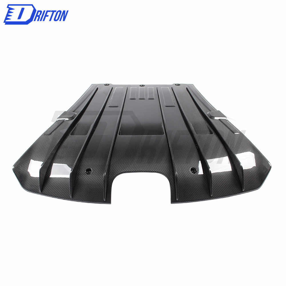 GT3 Style Dry Carbon Fiber Rear Diffuser For Porsche 911 992 Carrera S 2019-2023