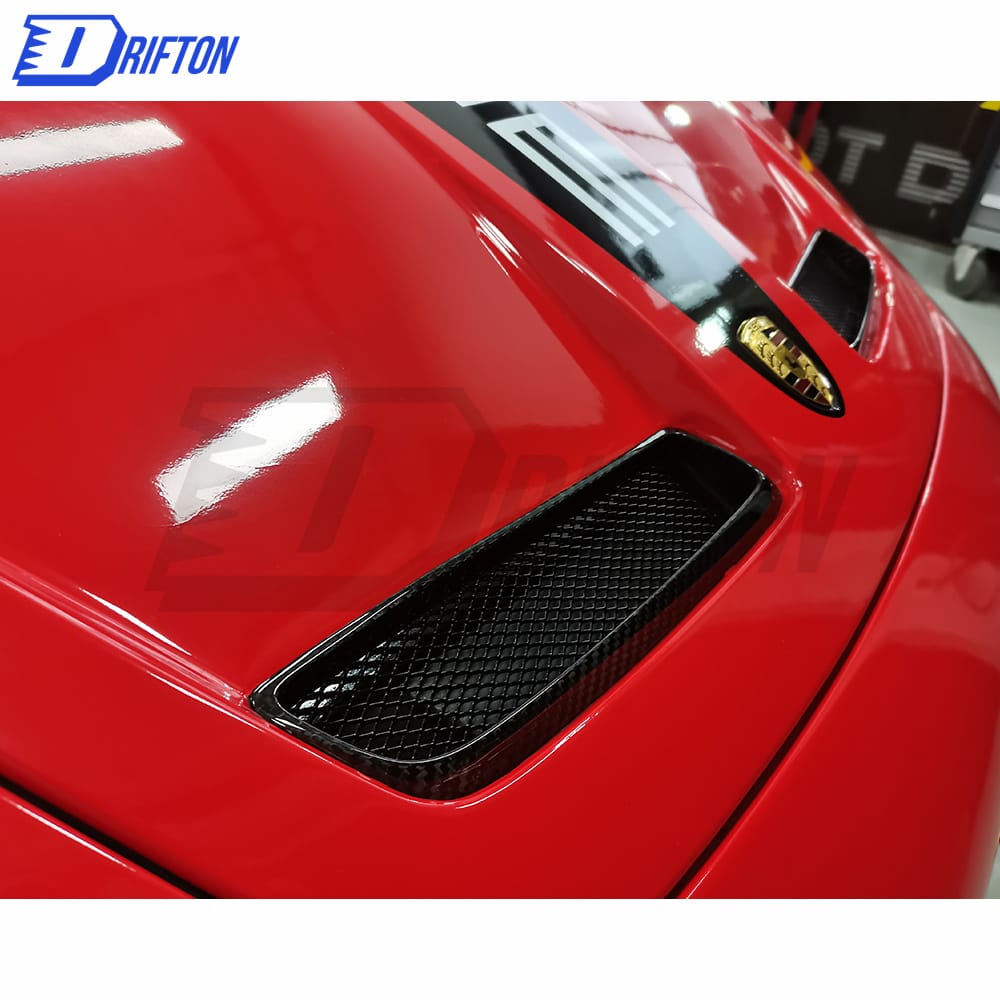 GT3 Style Dry Carbon Fiber With Full Primer Hood For Porsche 911 992 Carrera S 2019-2023