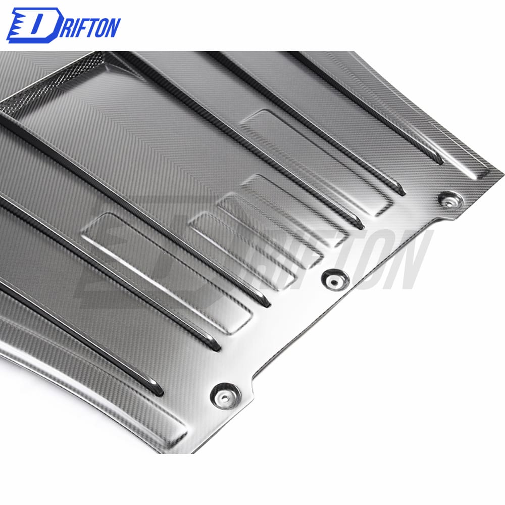 GT3 Style Dry Carbon Fiber With Portion Primer For Porsche 911 992 Carrera S 2019-2023