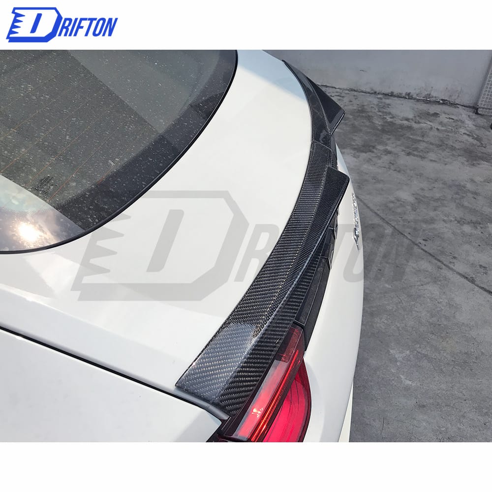 Mansory Style Dry Carbon Fiber Rear Trunk Spoiler For Porsche Panamera 971 2017-2018