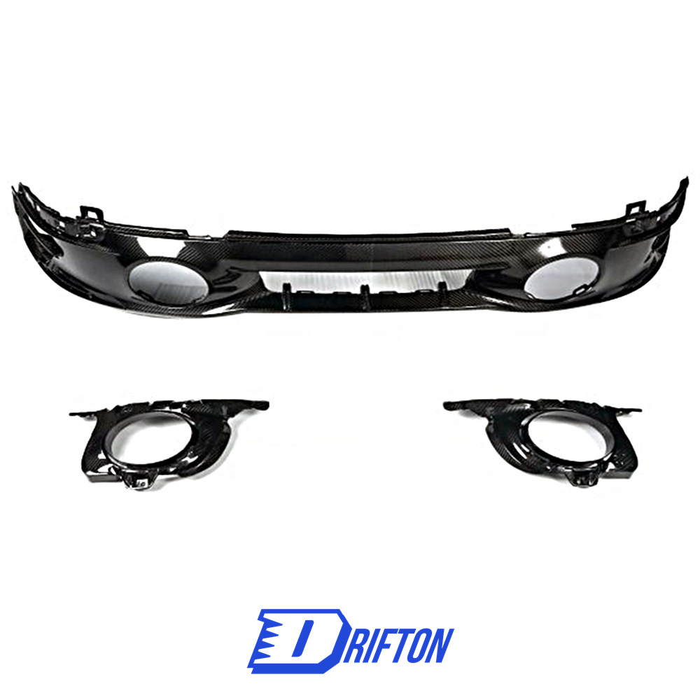 OEM Style Dry Carbon Fiber Diffuser For Porsche 911 992 Carrera S 2019-2023