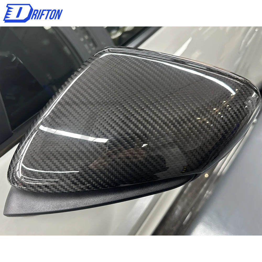 OEM Style Dry Carbon Fiber Mirror Cover For Porsche 911 992 Carrera S 2019-2023