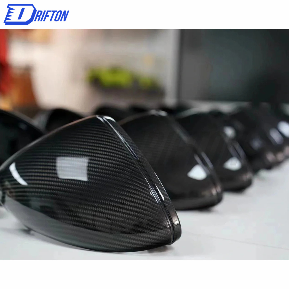 OEM Style Dry Carbon Fiber Mirror Cover For Porsche 911 992 Carrera S 2019-2023