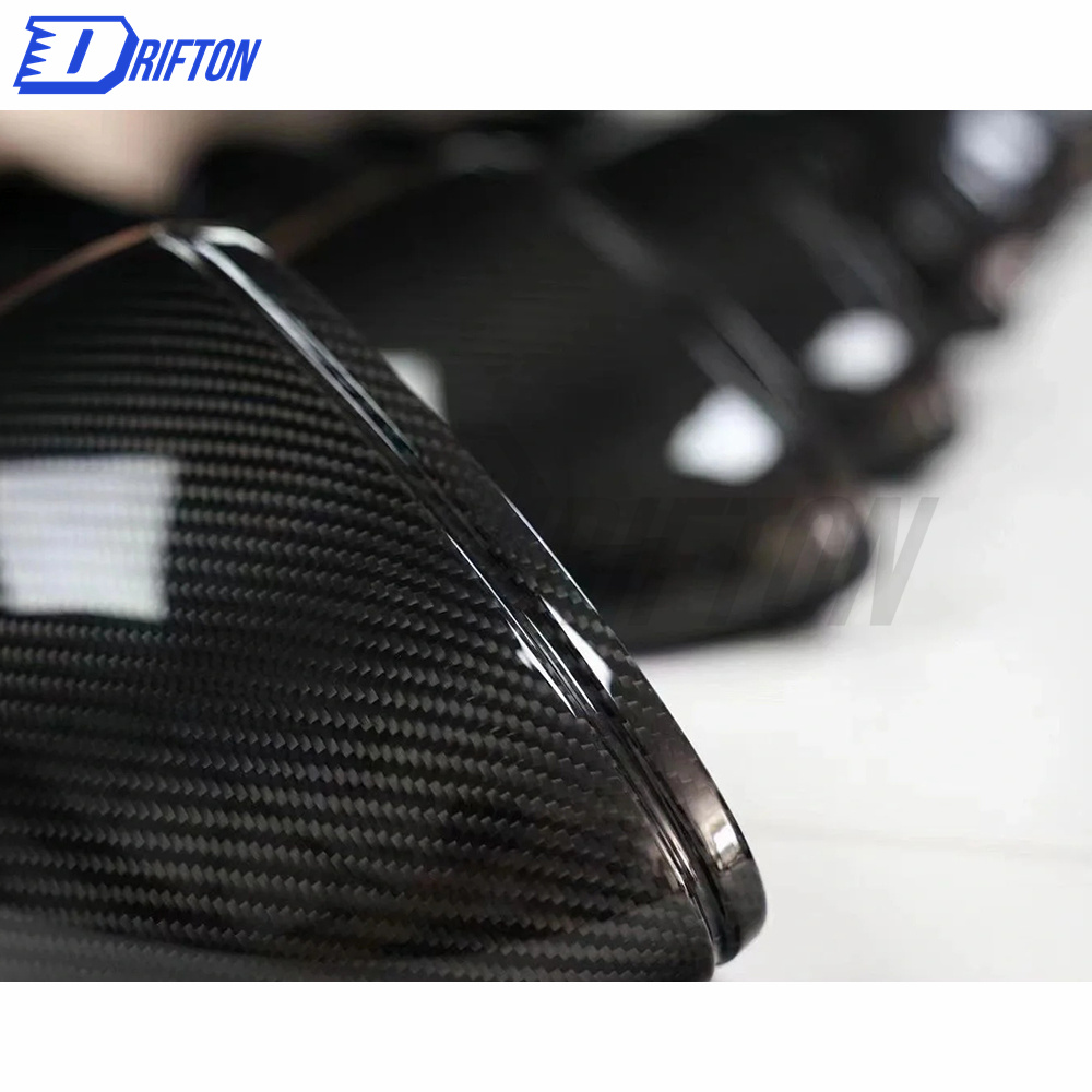 OEM Style Forged Dry Carbon Fiber Mirror Cover For Porsche 911 992 Carrera S 2019-2023