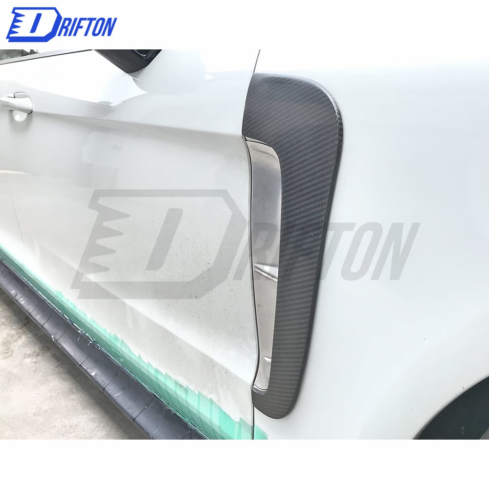 OKING Style Dry Carbon Fiber Fender Side Vent For Porsche Panamera 971 2017-2018