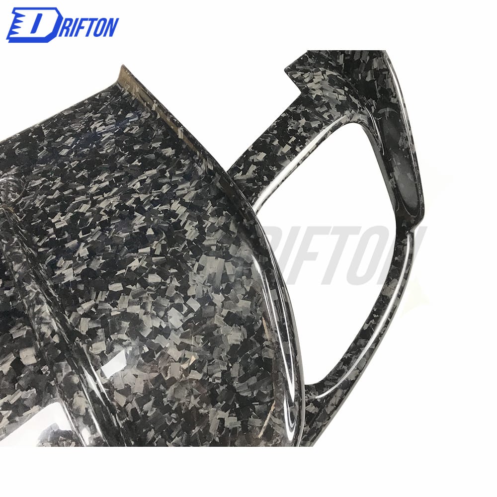 OKING Style Dry Carbon Fiber Rear Diffuser For Porsche Panamera 971 2017-2018