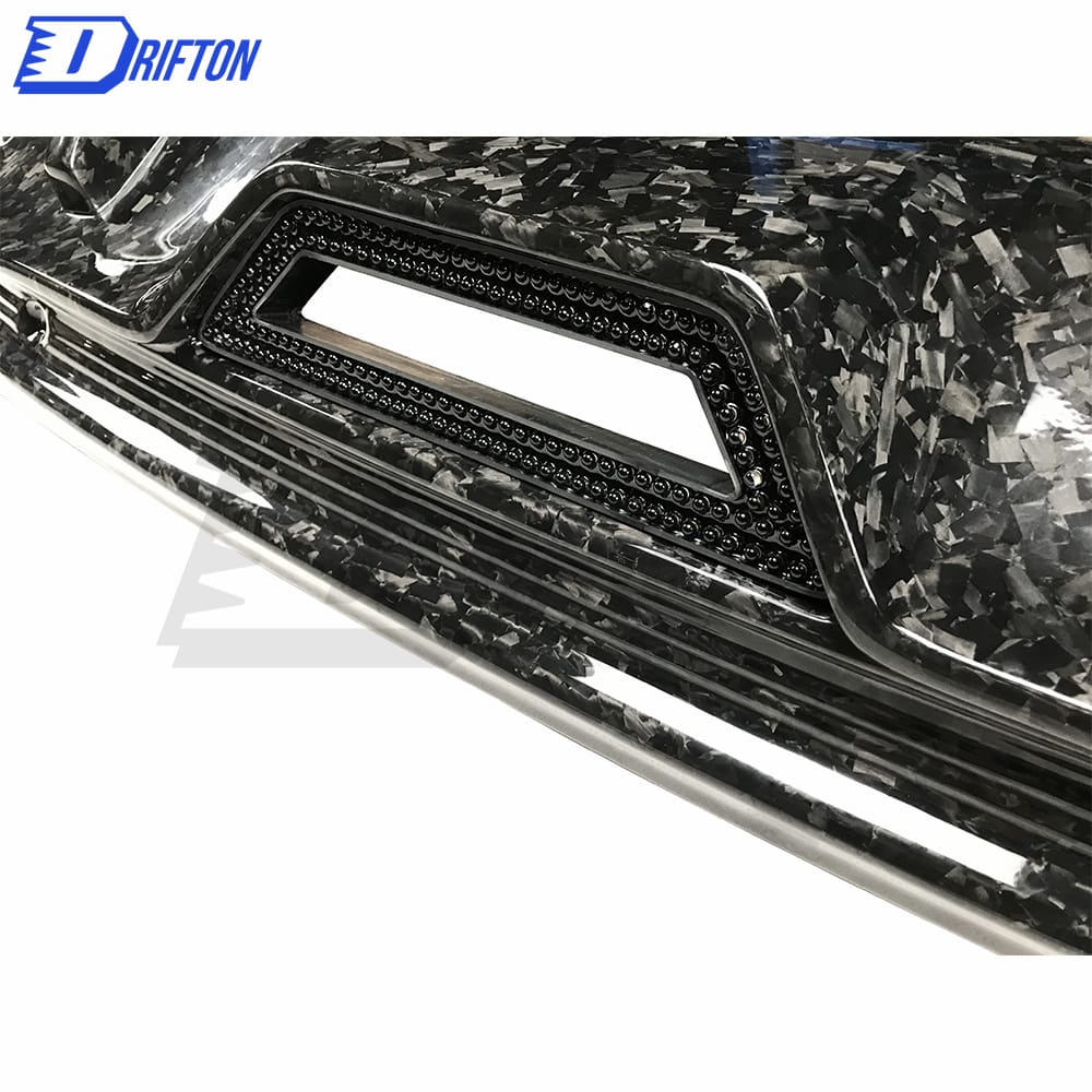 OKING Style Dry Carbon Fiber Rear Diffuser For Porsche Panamera 971 2017-2018