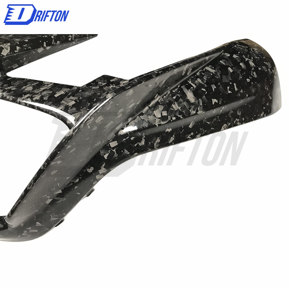 OKING Style Dry Carbon Fiber Rear Diffuser For Porsche Panamera 971 2017-2018