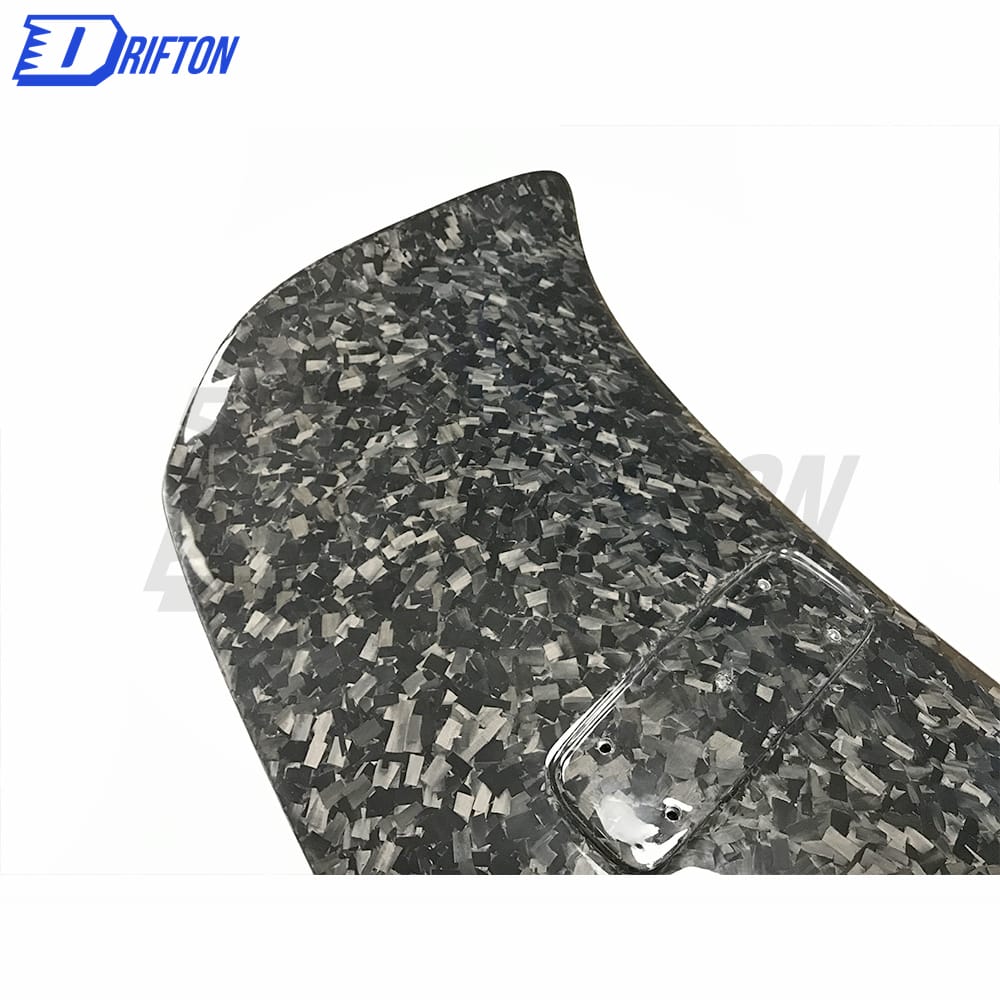 OKING Style Dry Carbon Fiber Rear Spoiler For Porsche Panamera 971 2017-2018