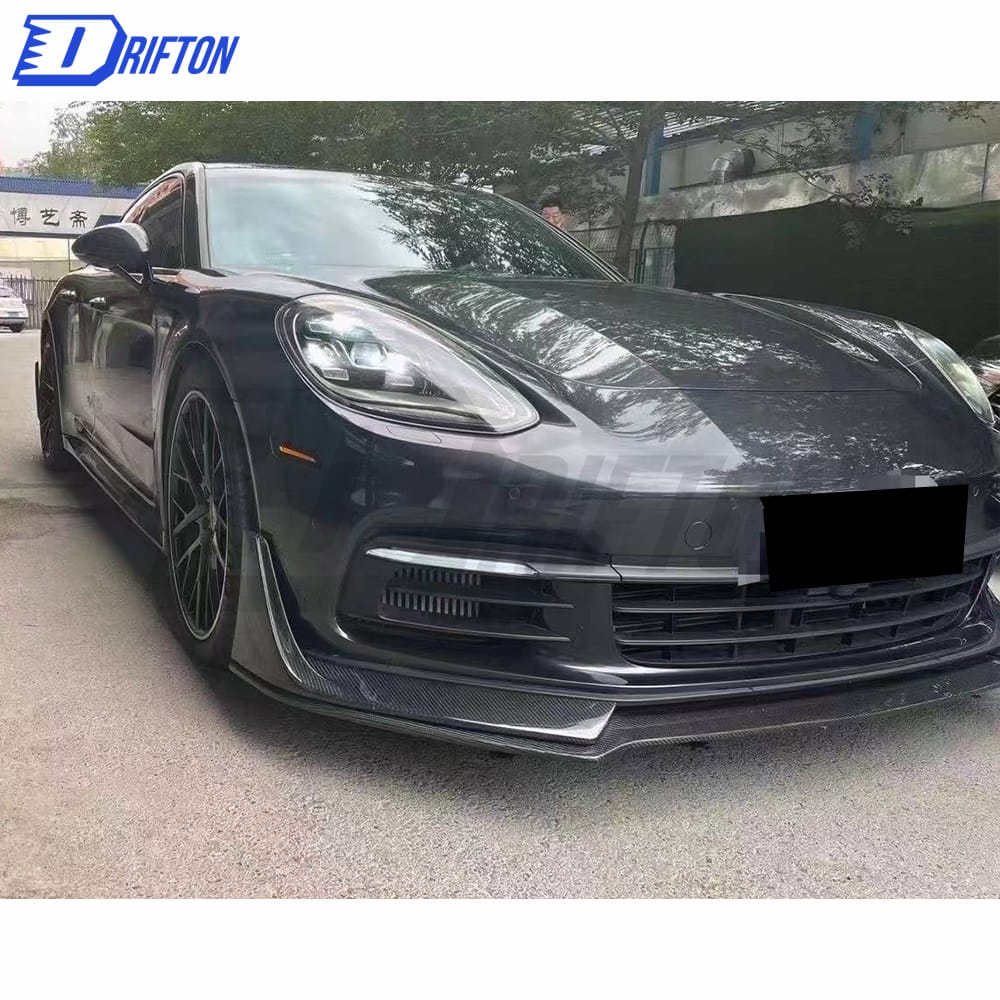 OKING Style Dry Carbon Fiber Rear Diffuser For Porsche Panamera 971 2017-2018