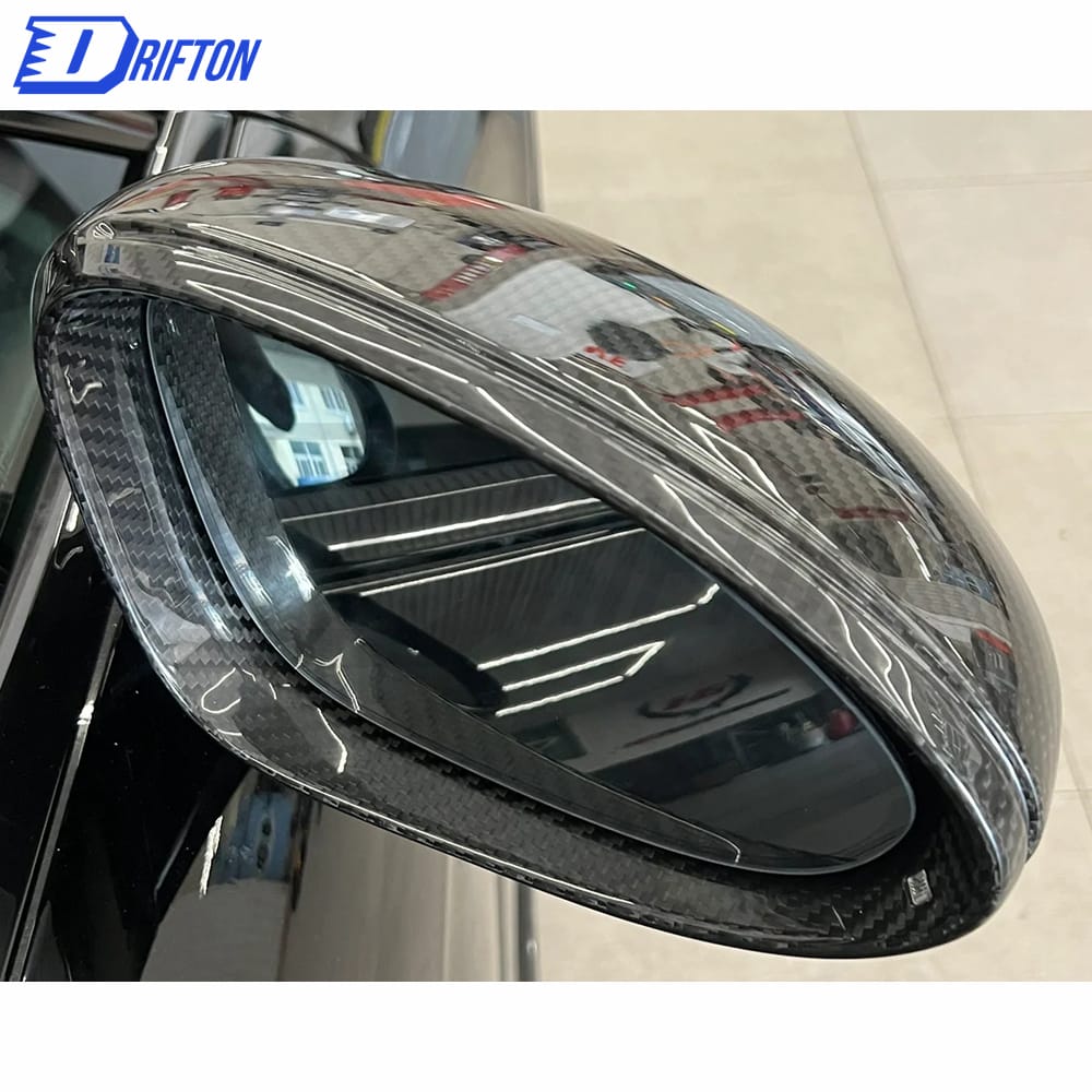 Paktechz Style Dry Carbon Fiber Mirror Cover For Porsche Panamera 971 2017-2018