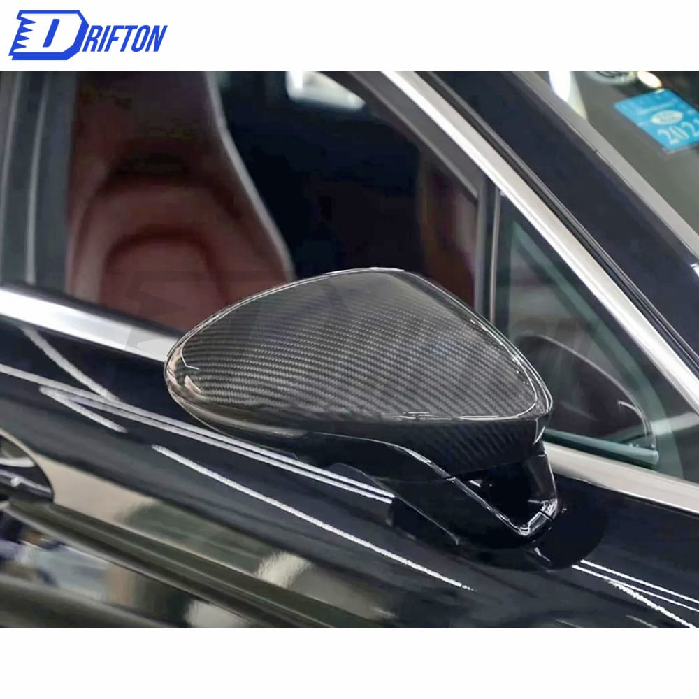 Paktechz Style Dry Carbon Fiber Mirror Cover For Porsche Panamera 971 2017-2018