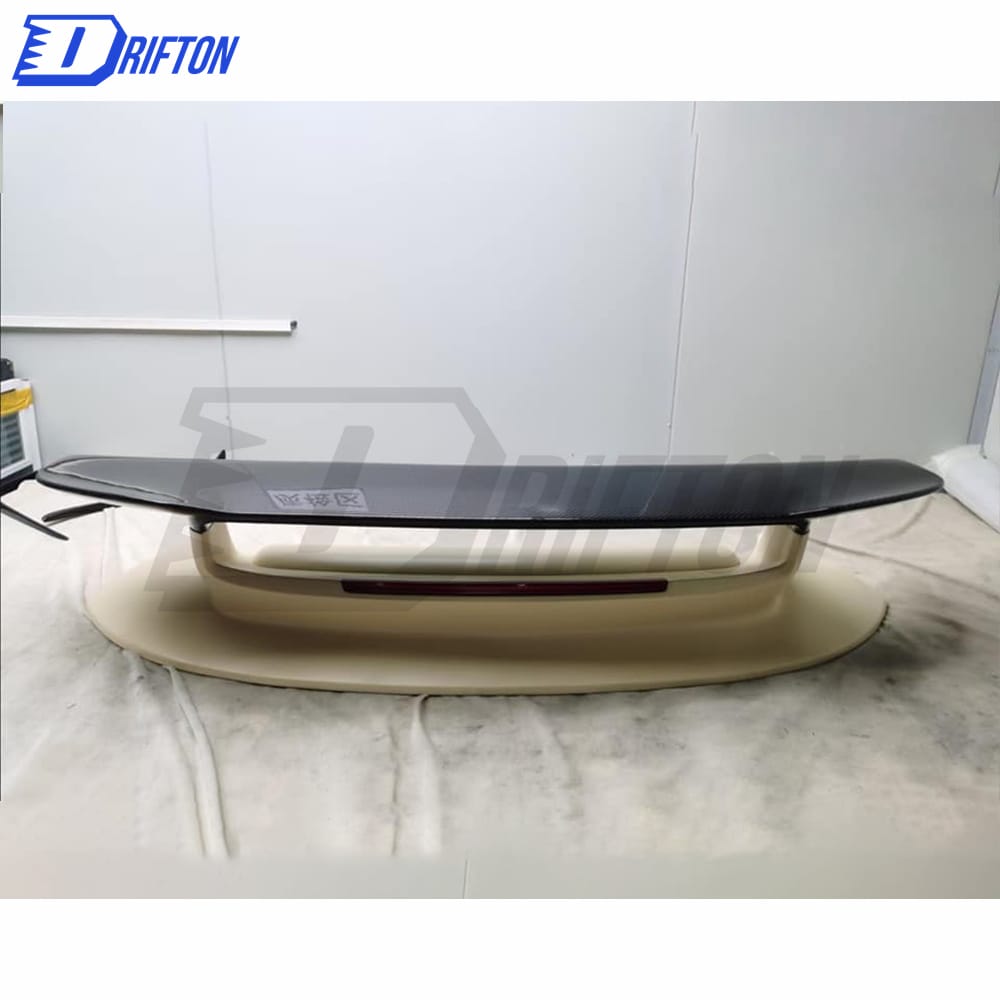 Sport Design Style Dry Carbon Fiber Rear Spoiler With Primer Base For Porsche 911 992 Carrera S 2019-2023